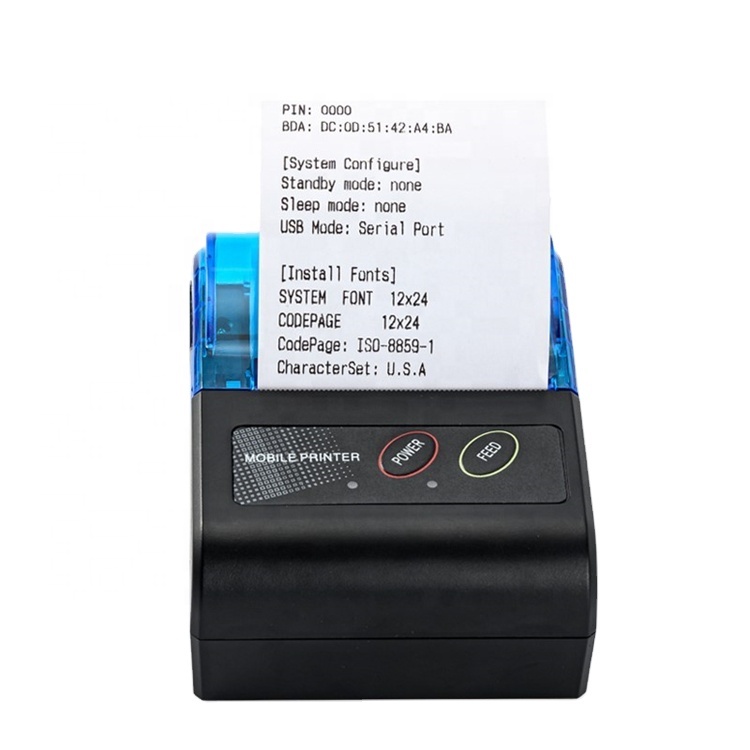 Receipt Printer - Stampante termica da 58 mm per