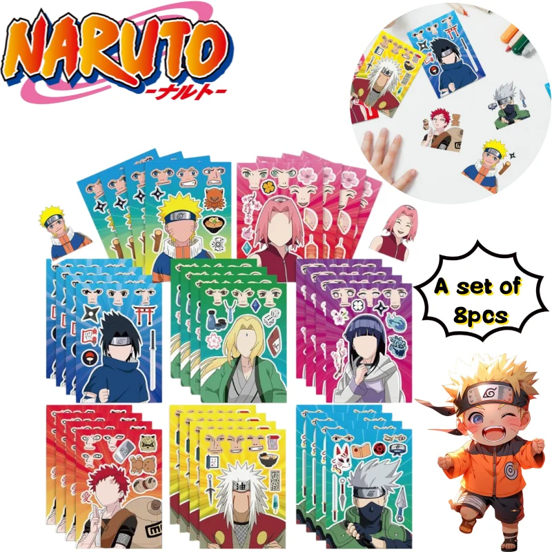 Printer Paper - Adesivi Naruto Uzumaki e Naruto Hatake