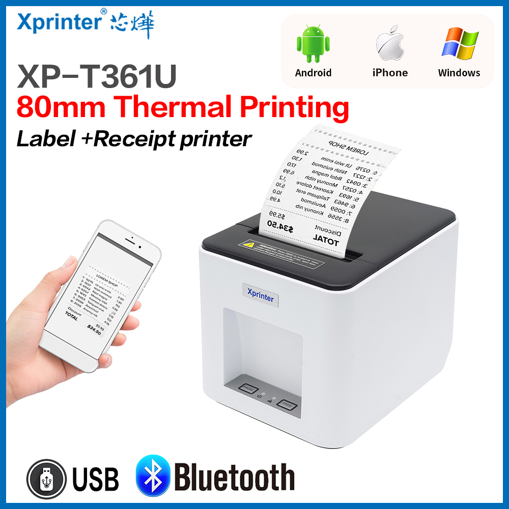 Commercial Book Printing Machines - Xprinter 361B stampante termica per etichette