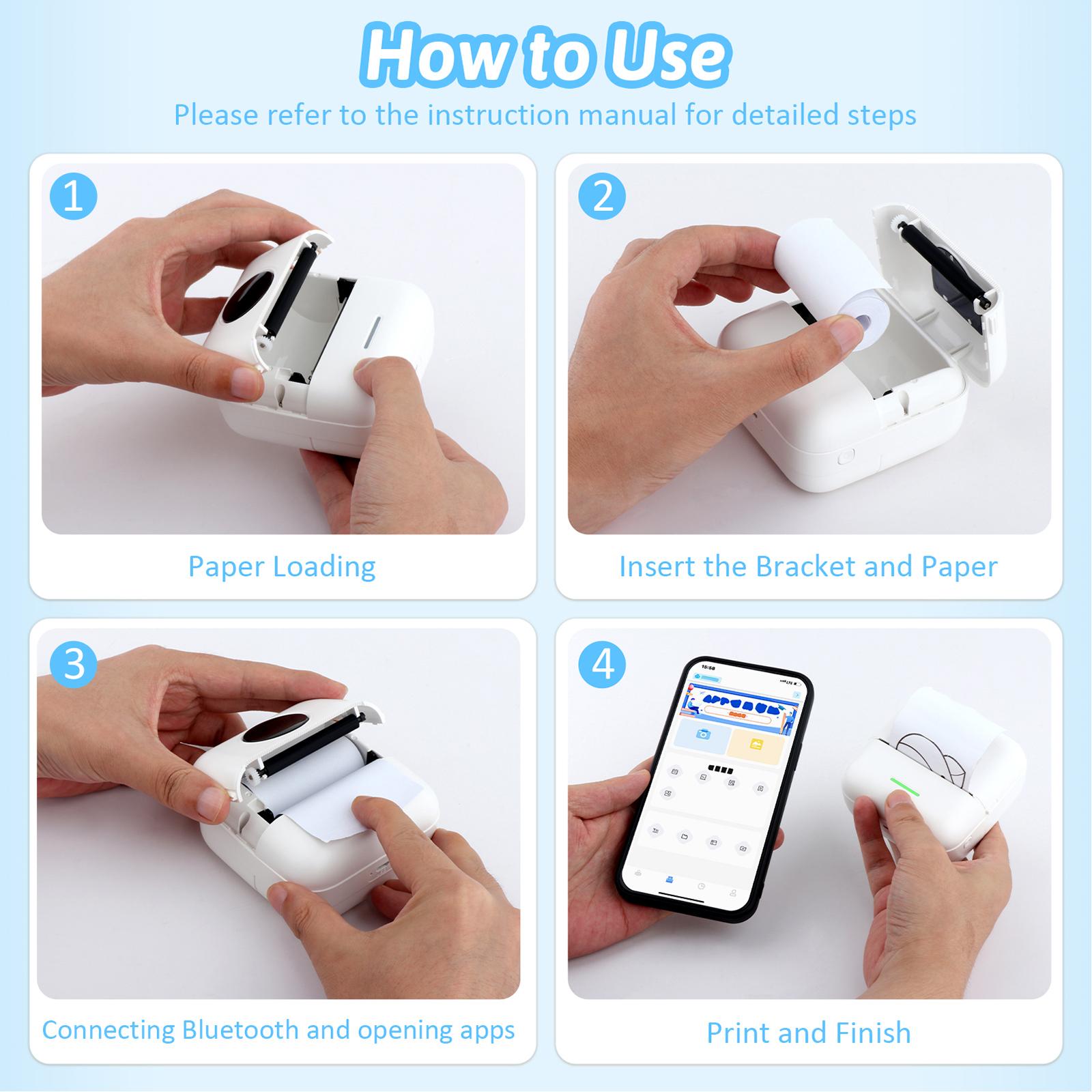Stampante termica portatile co - Printer Paper recensione e prezzo