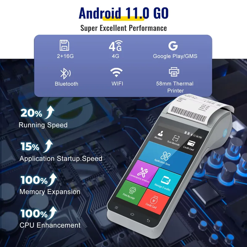 Sistema POS Android Z91 con Sc - Receipt Printer recensione e prezzo