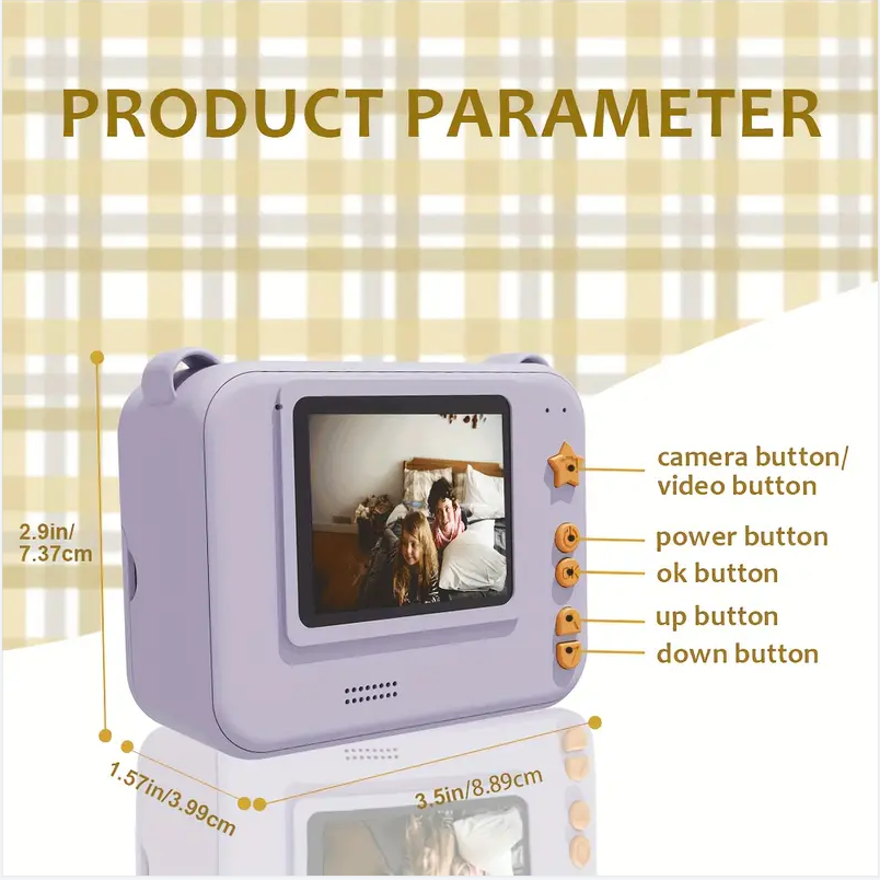 Fotocamera digitale per bambin - Photo Printer recensione e prezzo